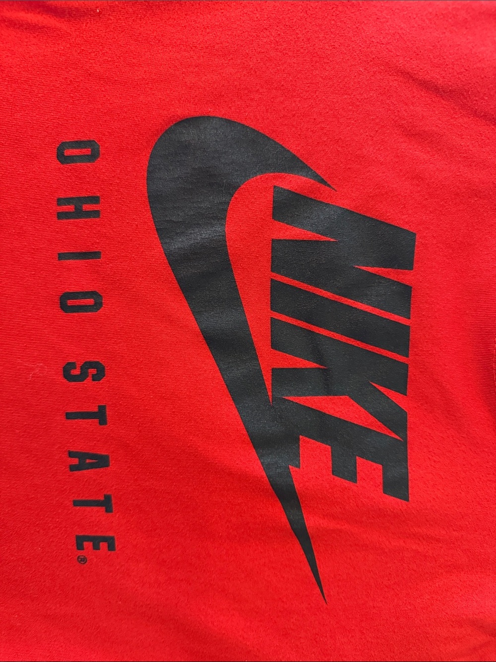 Nike Red Short-Sleeve Ohio State Logo Tee - Picture 3 of 4